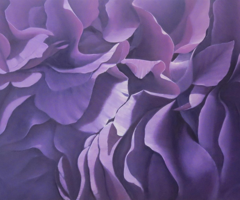 Deep violet   120 x 175 cm