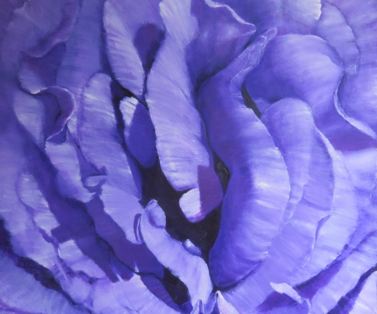 Violet lisianthus