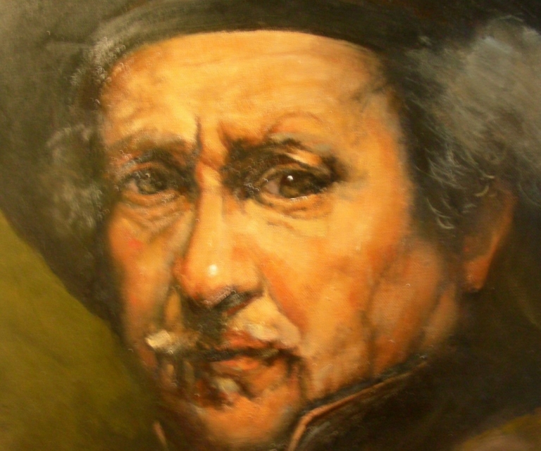 Rembrandt self portrait 2 copy